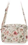 Monnari kabelka crossbody s kapsami listonoška s květinovým vzorem - krémová - 2