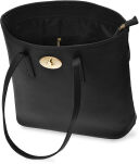 Klasická kabelka dámská na rameno shopper taška nákupní na zip s ozdobným zapínáním - 7