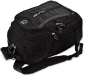 Velký robustní pánský batoh taška město škola sportovní turistické městské pro práci škola notebook batoh na výlet - černý - 4