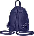 Elegancki elegantní batoh dámský klasický malý batůžek městský s dekorativním zapínáním - 19