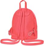 Elegancki elegantní batoh dámský klasický malý batůžek městský s dekorativním zapínáním - 23