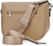 Dámská kabelka 2v1 crossbody a ledvinka z eko kůže - béžová - 5
