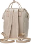 Městský školní batoh A4 do práce na univerzitu přenosný 2v1 outdoor - béžový - 4