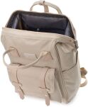 Městský školní batoh A4 do práce na univerzitu přenosný 2v1 outdoor - béžový - 5