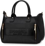 Monnari dámská sportovní taška velká shopper bag voděodolná s logem - černá - 2