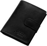 Kvalitní pánská kožená peněženka BAG STREET – černá - 5