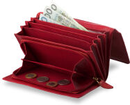 Praktická dámská peněženka přírodní kůže - 5