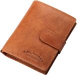 Kvalitní pánská kožená peněženka BAG STREET – písková - 5