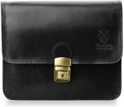 Dámská italská kabelka listonoška z přírodní kůže - 4