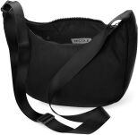 Dámská kabelka crossbody lehká taška přes rameno každodenní - černá - 3