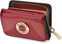 Monnari malá dámská peněženka lakovaná pěkná peněženka - červená - 3