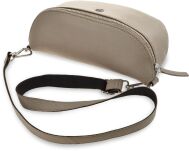 Peterson dámská kožená taška klasická elegantní ledvinka kabelka z přírodní kůže - béžová - 2