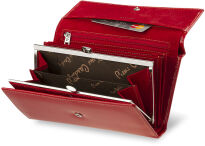 Objemná dámská peněženka pierre cardin lakovaná černá - 4