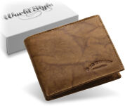 Pánská peněženka bag street přírodní kůže stylové barvy - 7