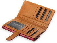 Velká dámská peněženka, lakovaná, JENNIFER JONES - fialová - 5