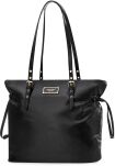 Monnari velká dámská kabelka shopper měkká na rameno - černá - 4