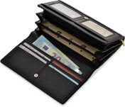 Monnari elegantní dámská peněženka s krokodýlím vzorem - černá - 3