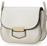 Elegantní dámská kabelka listonoška zpevněná černá - 2