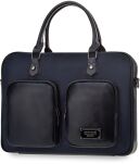 Monnari velká taška s kapsami dámská kabelka aktovka obchodní prostorná - černá - 2