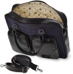 Monnari velká taška s kapsami dámská kabelka aktovka obchodní prostorná - černá - 3