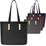 Klasická dámská černá kabelka shopper bag elegantní taška lodička přes rameno - 2