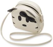 Okouzlující dámská dívčí kabelka listonoška ve tvaru myšky krémová - 5