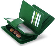 Praktická dámská peněženka - zelená - 4