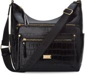 Monnari dámská kabelka prostorná velká kabelka přes rameno s kapsami - černá - 4