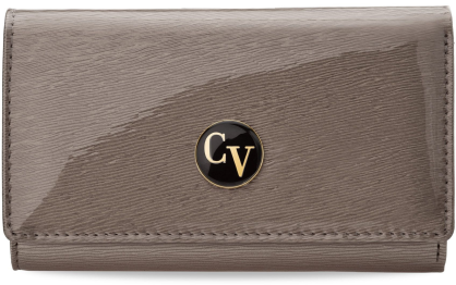 Lakovaná dámská kožená peněženka cavaldi malá peněženka na zip