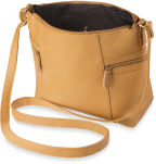 Dámská kabelka listonoška městská taška přes rameno a5 s dlouhým popruhem a kapsičkami - 7