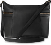 Dámská kabelka listonoška městská taška přes rameno a5 s dlouhým popruhem a kapsičkami - 8