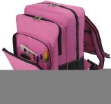 Velmi objemný dívčí batoh pro teenagery do školy bag street růžová - 6