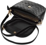 Monnari malá prošívaná crossbody kabelka klasická dámská kabelka - černá - 3