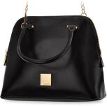 Monnari malá aktovka klasická dámská kabelka kufr elegantní taška přes rameno - černá - 5