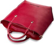 Velká kabelka shopper s cvočky – béžová - 2