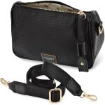 Monnari dámská sportovní taška postbag s popruhem s logem - černá - 4