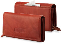 Praktická dámská kabelka z přírodní kůže - šedá - 5