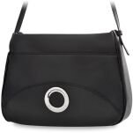 Voděodolná dámská kabelka Monnari postbag crossbody - černá - 5