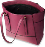 Elegantní dámská kabelka shopper taška na zip - 14