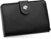 Pouzdro na vizitky, doklady, občanský průkaz, peníze, bankovky RFID chráněné - černý - 6