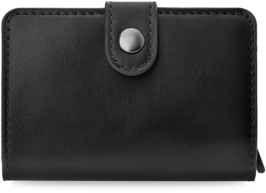 Pouzdro na vizitky, doklady, občanský průkaz, peníze, bankovky RFID chráněné - černý