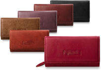 Praktická dámská peněženka přírodní kůže - 5