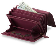 Praktická dámská peněženka přírodní kůže - 3