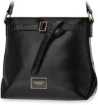 Dámská kabelka Monnari elegantní crossbody postbag s popruhem přes rameno - černá - 5