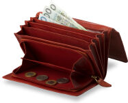 Praktická dámská peněženka přírodní kůže - 5