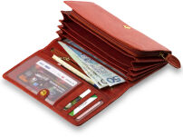 Praktická dámská peněženka přírodní kůže - 3