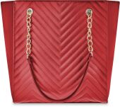 Prošívaná dámská kabelka velká taška shopper bag a4 třásně - 12