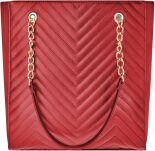 Prošívaná dámská kabelka velká taška shopper bag a4 třásně - 13