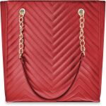 Prošívaná dámská kabelka velká taška shopper bag a4 třásně - 16