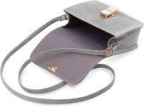 Klasická listonoška dámská kabelka přes rameno - hnědá - 3